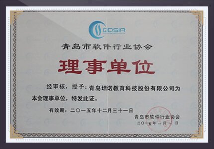 青岛市软件行业协会理事单位